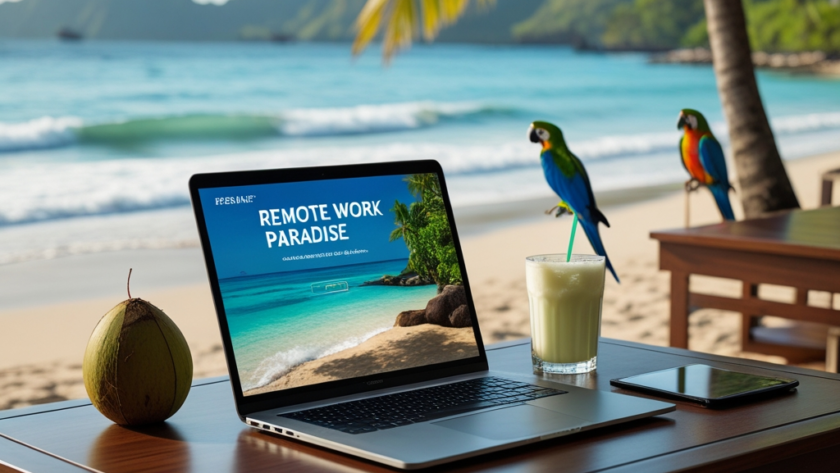 Top destinations for remote work and travel balance
